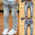 Boys Denim Faded Skinny Jeans