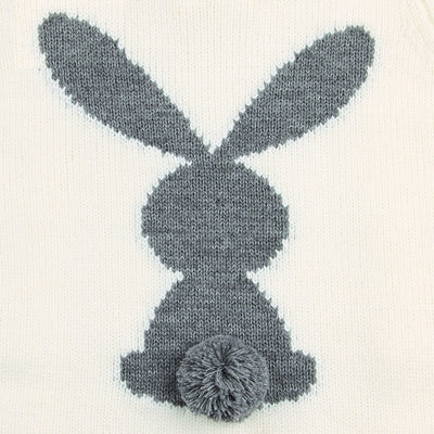 Unisex Rabbit Knitted Onesie