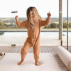 Unisex Knitted Cotton Long Sleeve Onesie