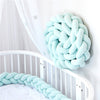 Braid Knot Pillow Cushion Crib Bumper
