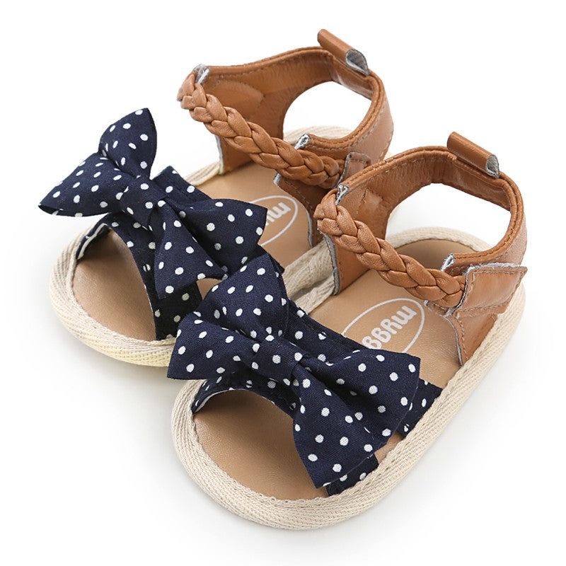 Girls Summer Polka Dot Sandal Shoes